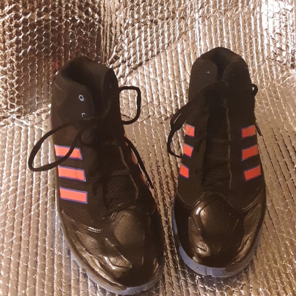Addidas black/red stripes "mens" - Picture 1 of 8